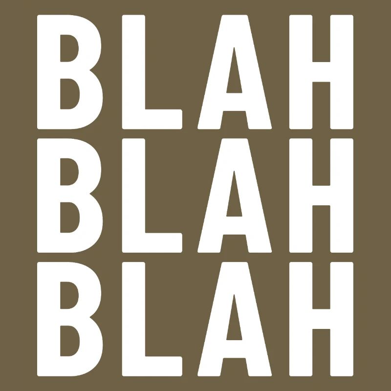 bla bla bla