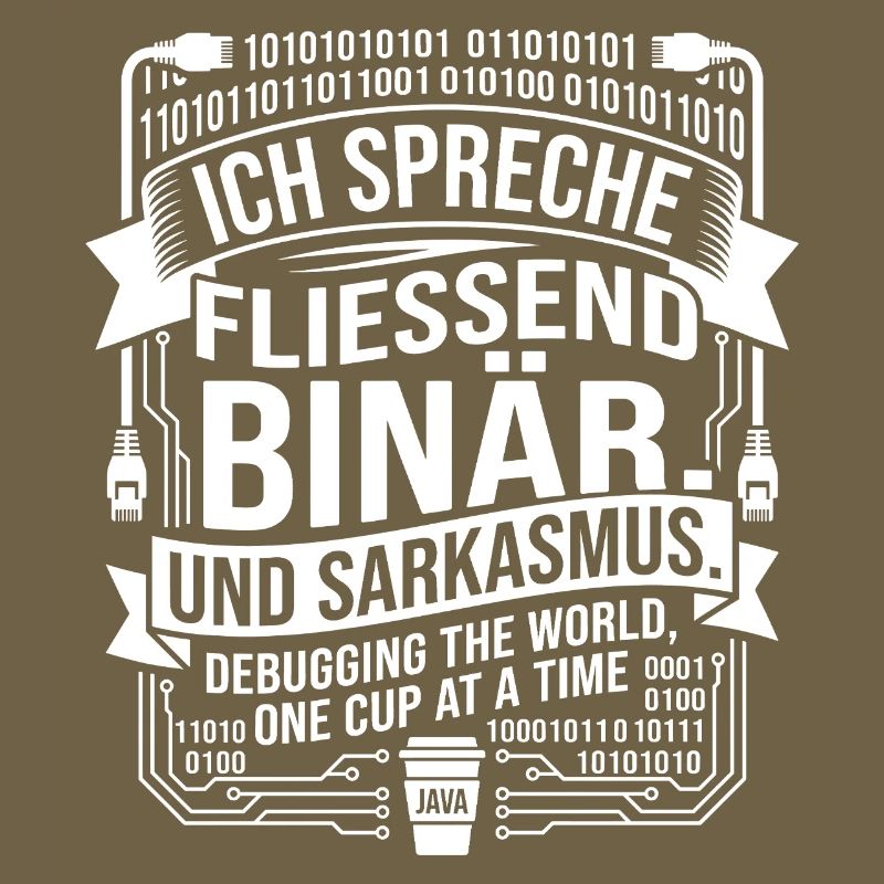 Sarcasme binaire du café codant