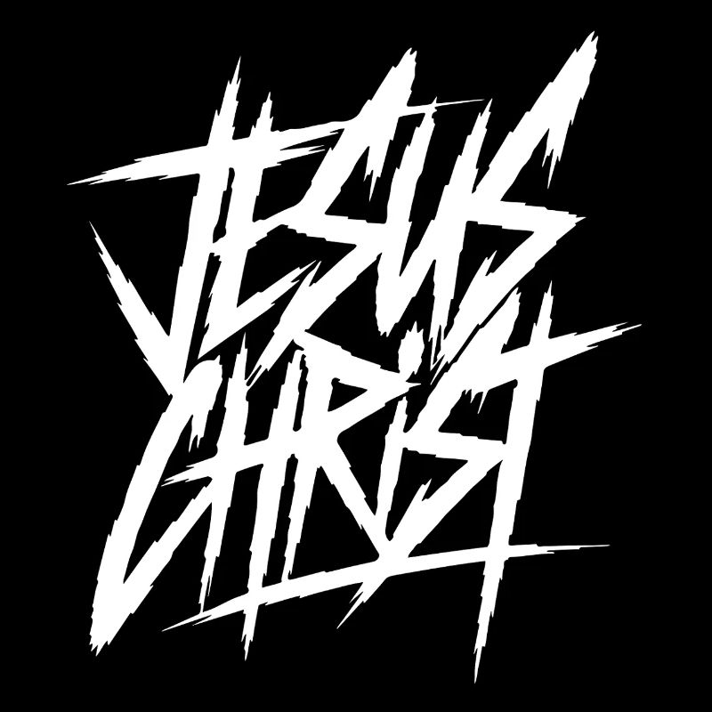 Graffiti Schriftzug Jesus Christ 