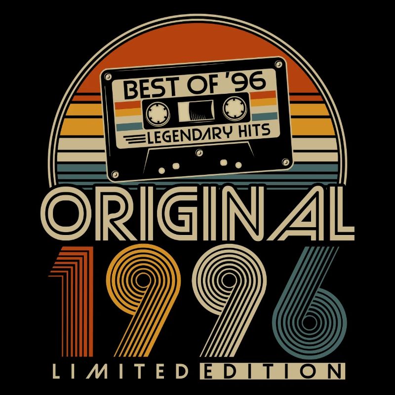 Cadeau d’anniversaire original rétro vintage de 1996