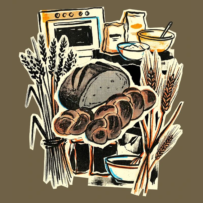 Backen Bäcker Vintage
