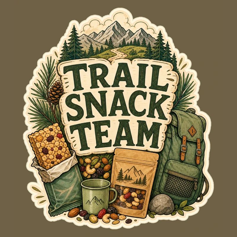 ÉQUIPE DE SNACKS DE RANDONNÉE Snacks