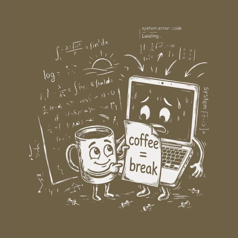 IT-Chaos im Büro: Coffee Break Geschenk