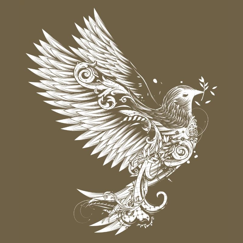 colombe blanche
