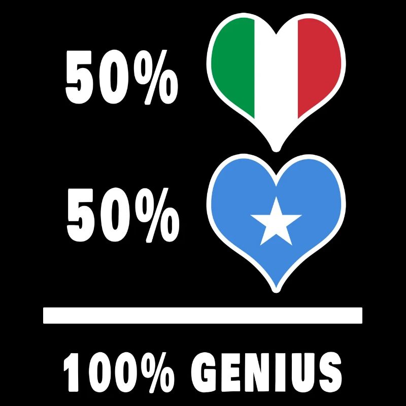 Brilliant Italien und Somalia / Geschenk