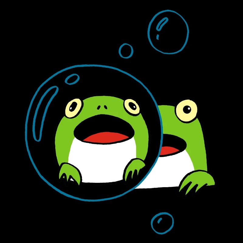 Kawaii frog