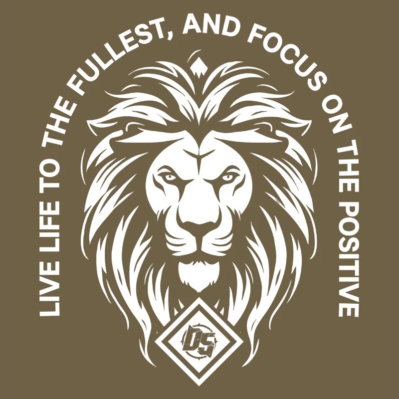 Lion Focus Positivité