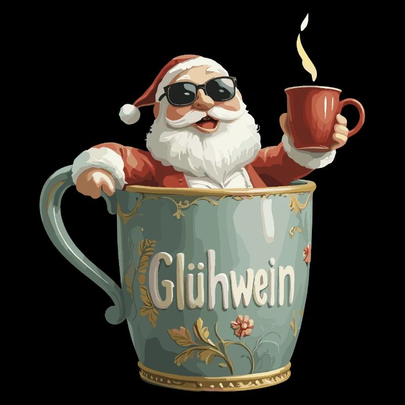 Vin chaud Père Noël Père Noël Mug