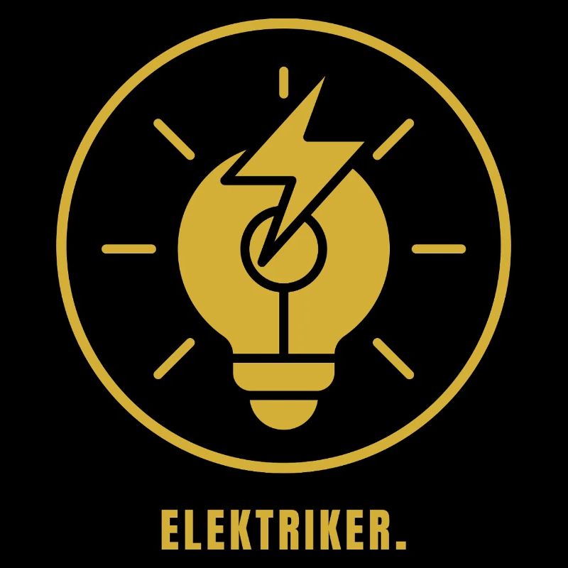 Minimalist Electrician Design Gold – Gift