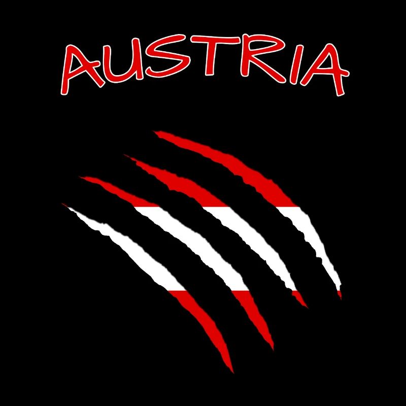 Drapeau Autriche Griffe Autriche Autriche Drapeau Autriche au