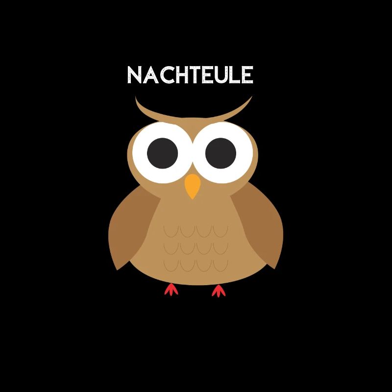 Nachteule Nachtschicht Nachts wach