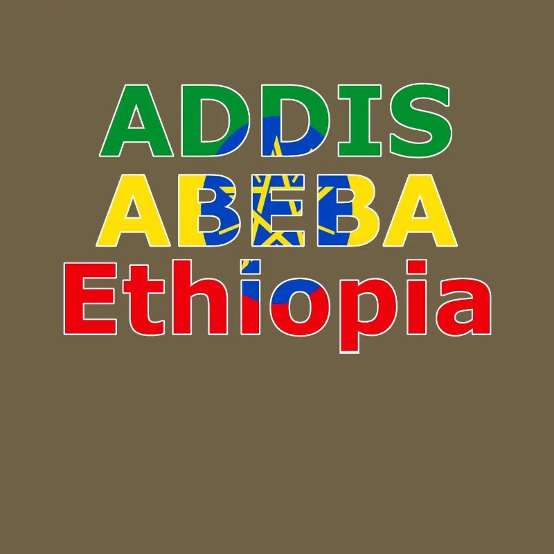 Addis Ababa Ethopia Farbdesign