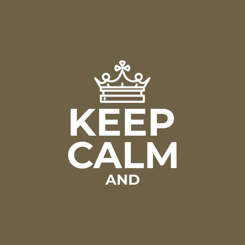keep calm tshirt Create your own