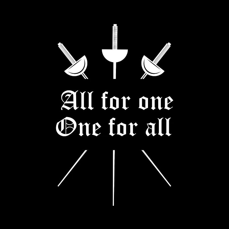 Tous pour un - Un pour tous - Escrime - Épée