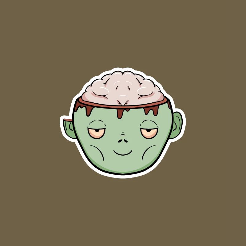 Zombie Brain in a Mug