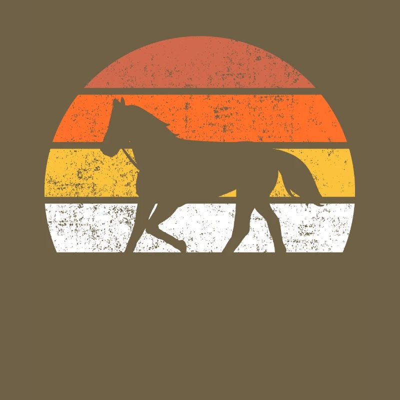 Pferd Retro