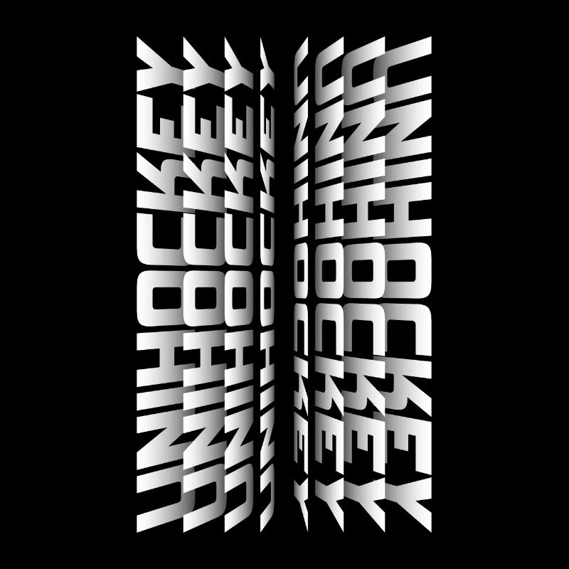 Typographie de flipbook floorball