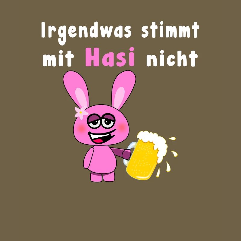 Something Is Wrong With Hasi Pink Drunken Rabbit
