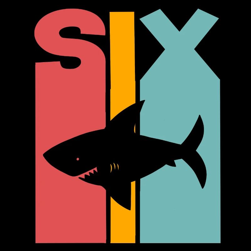 6ème anniversaire 6 ans requin