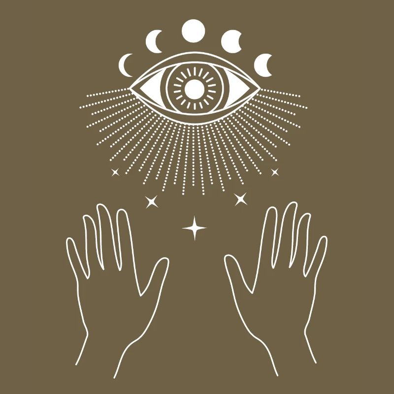 Trippy Eye Esoteric Lunar Cycle