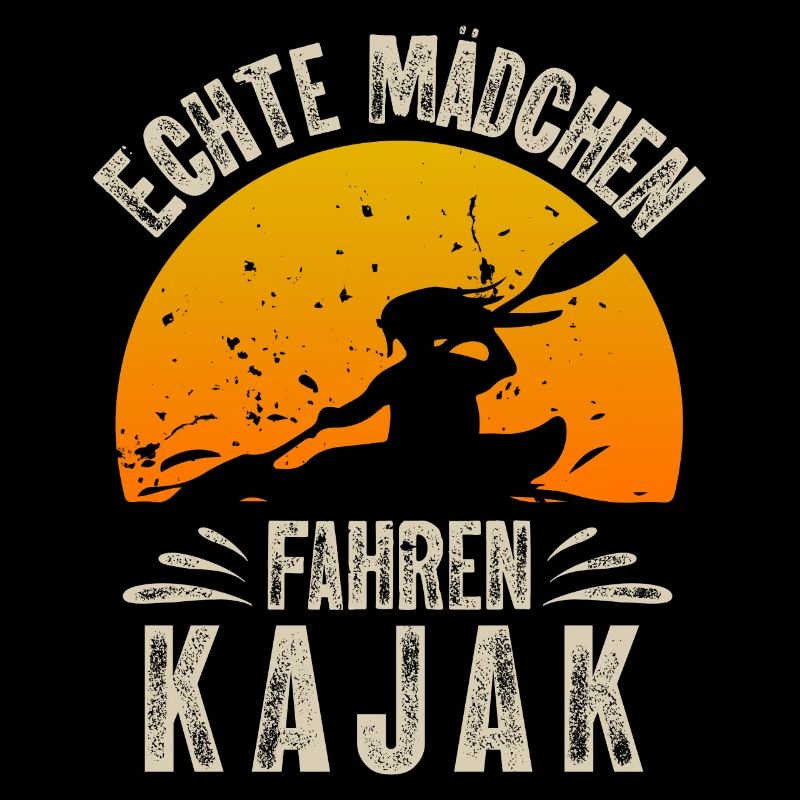 Kajak Kajakfahrerin