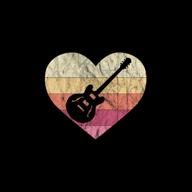 Guitariste aime jouer de la guitare blues