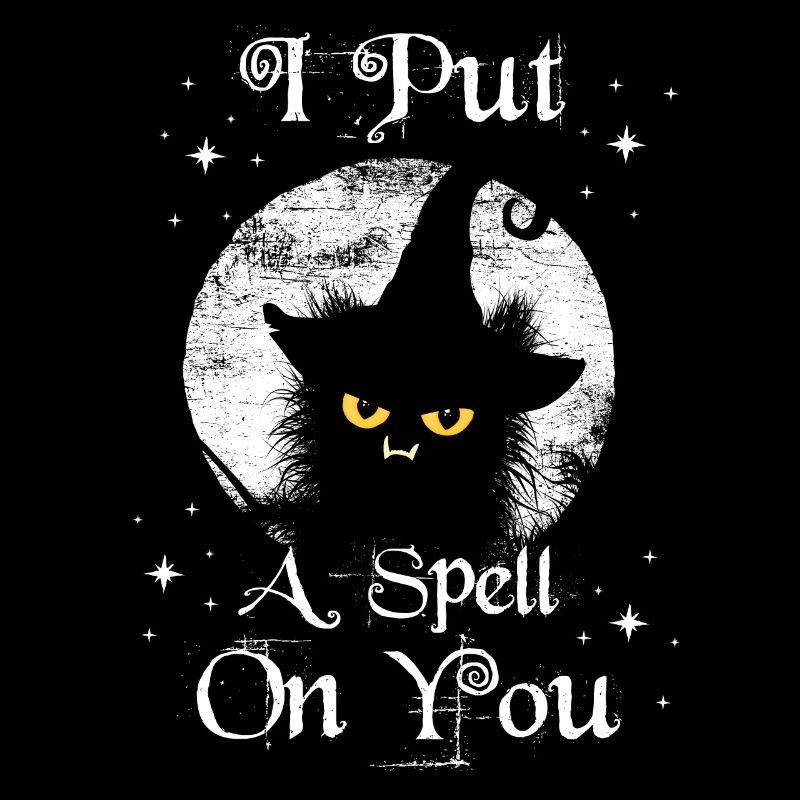 Je mets un sort sur toi Wuschelige Cat Wand