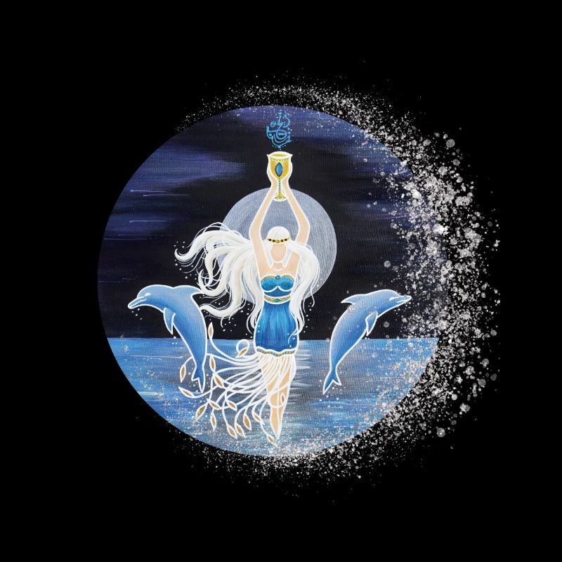 Déesse des paillettes de la mer - Sonja Ariel von Staden