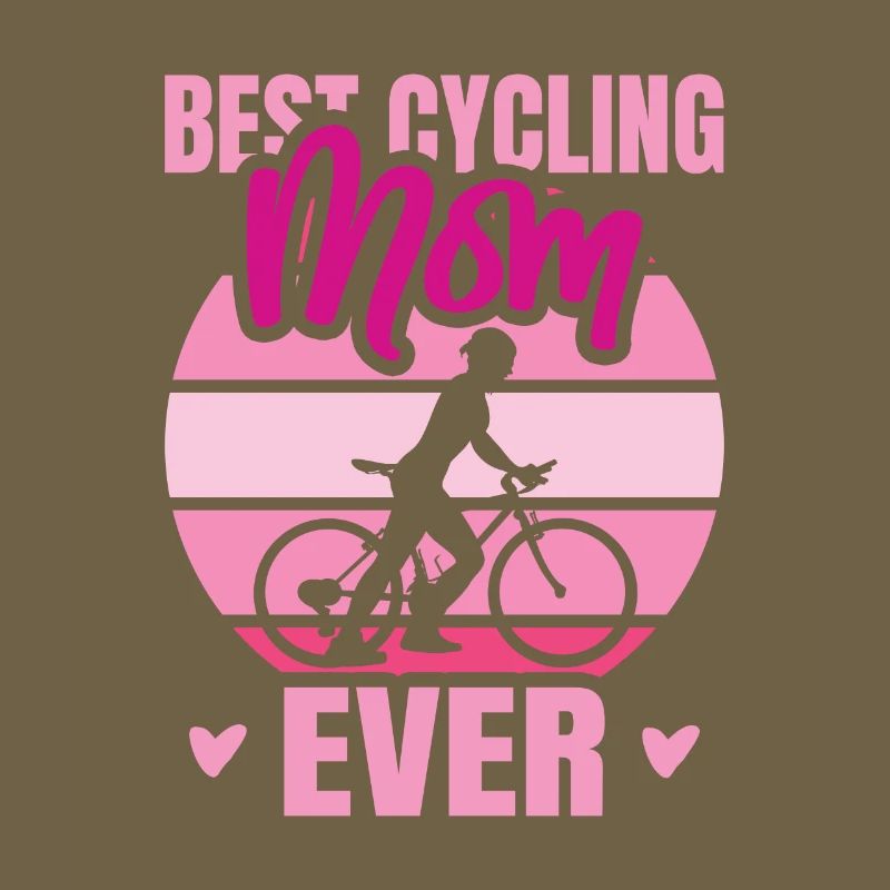 Radfahrer Mutter