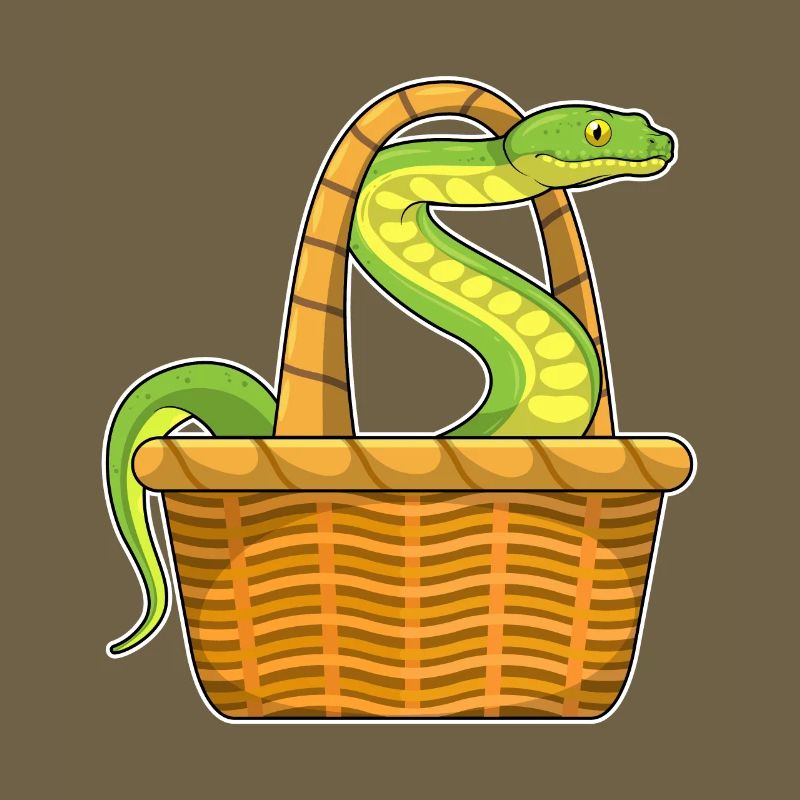 Panier serpent