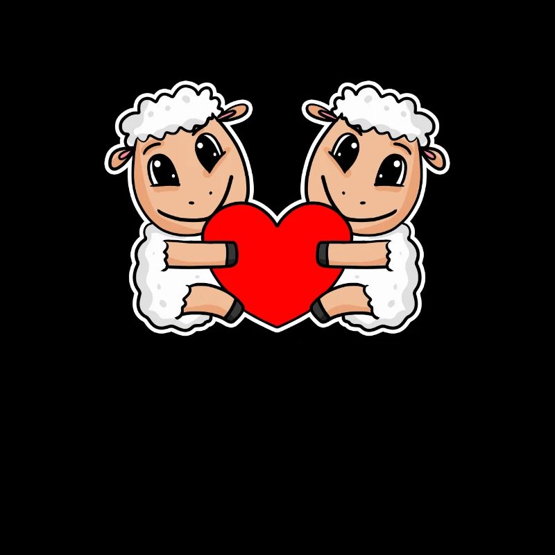 Schaf Herz Liebe Schafe