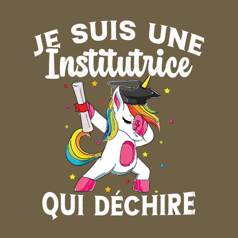 Femme Institutrice Qui Déchire Idée Enseignant