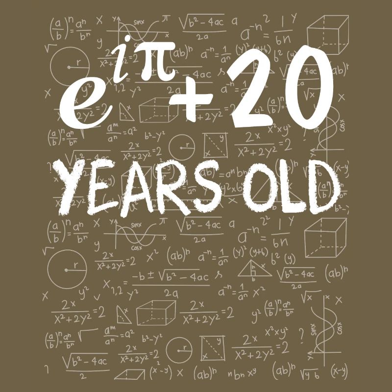 19e anniversaire 19 ans Euler Identité cadeau math