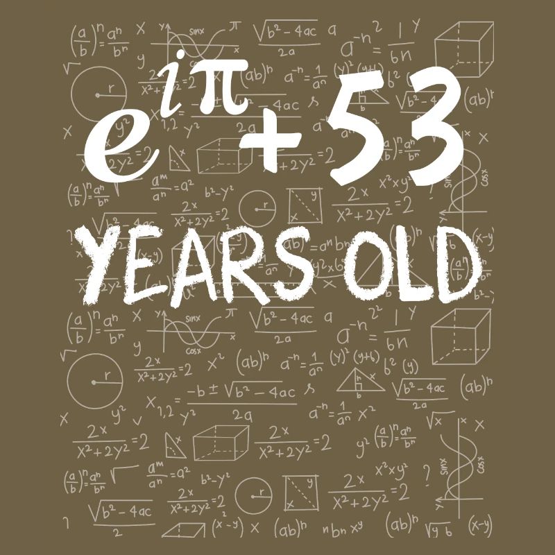 52. Geburtstag 52 Jahre Euler