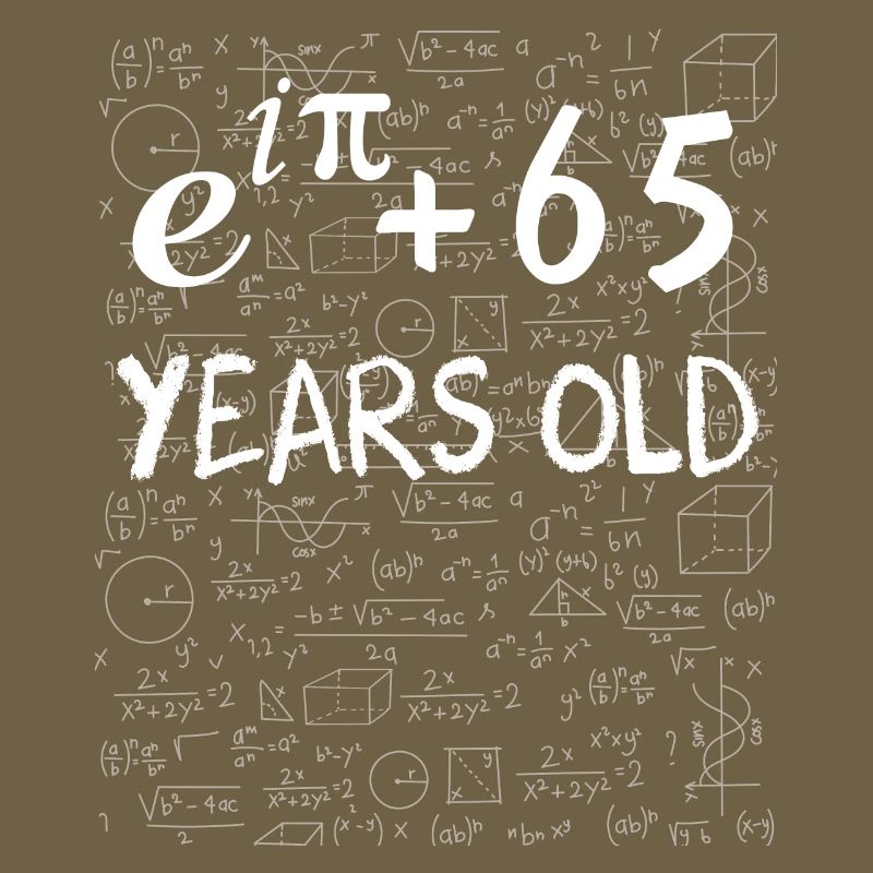 64e anniversaire 64 ans Euler Identité cadeau math
