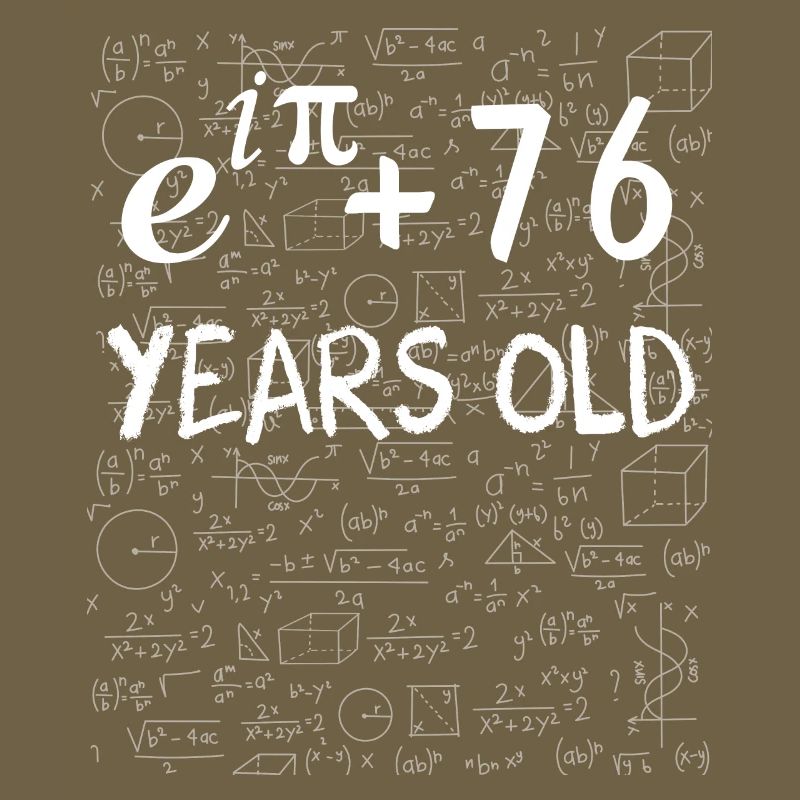 75. Geburtstag 75 Jahre Euler Identity