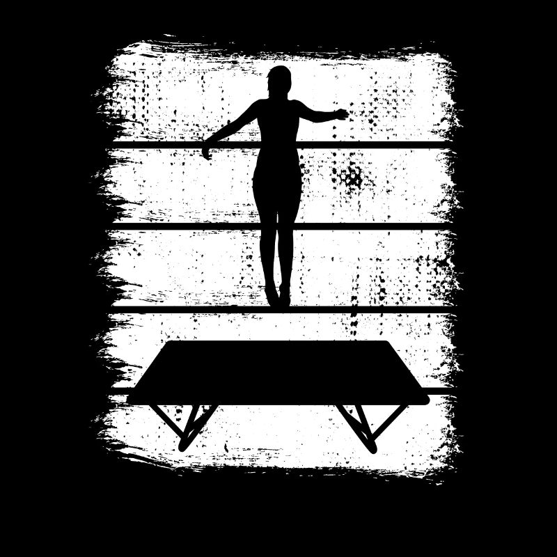 Trampolin Zeichnung