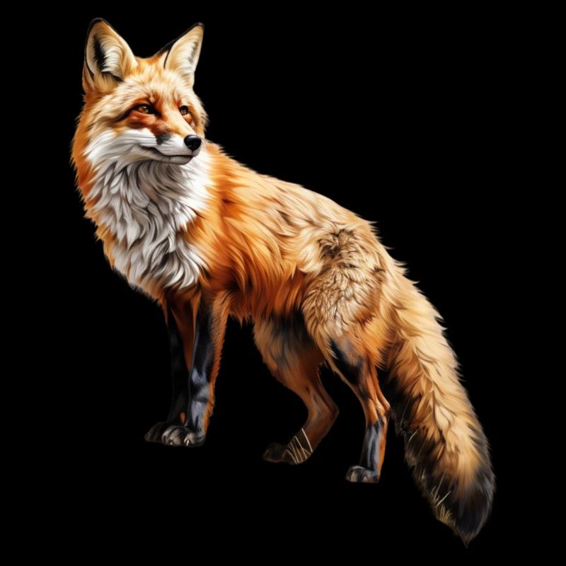 Roter Fuchs – Wildtier Alpen Design