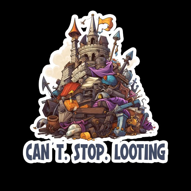 Can't Stop Looting – Fantasy RPG Gamer Design