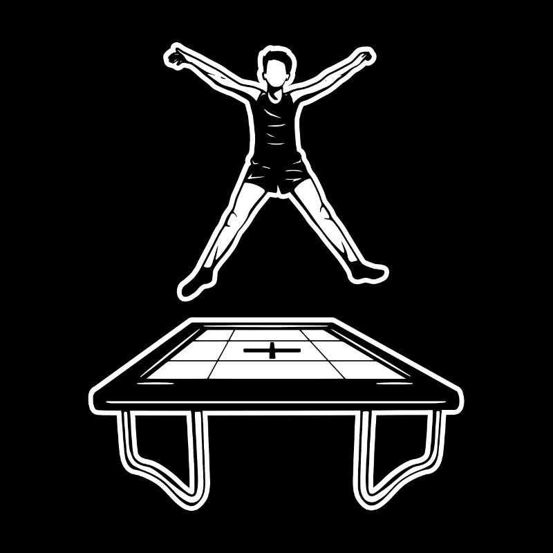Trampolinspringen Kind