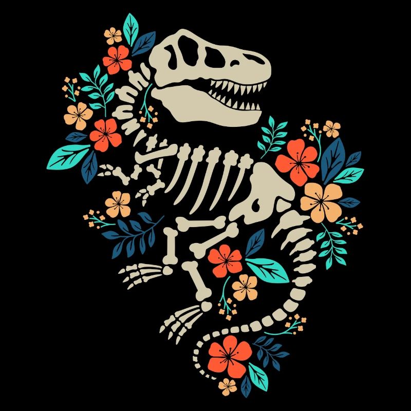 Fossile floral de dinosaure
