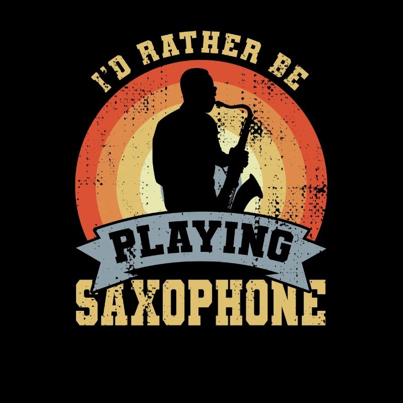Je préfère jouer du saxophone