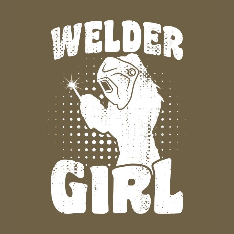 Schweißer Mädchen