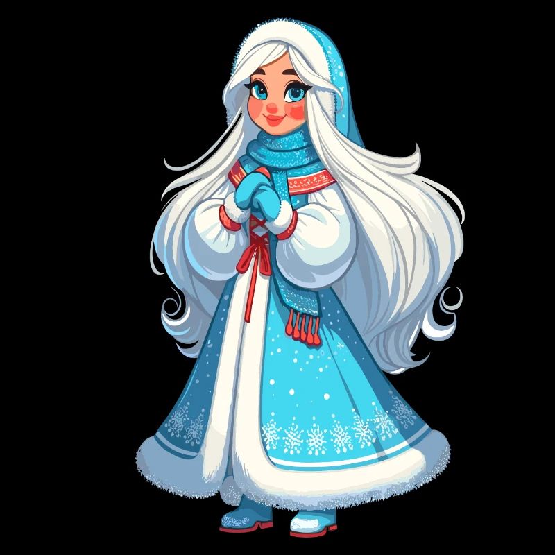 Ded Moroz Snegourotchka, Père Noël russe