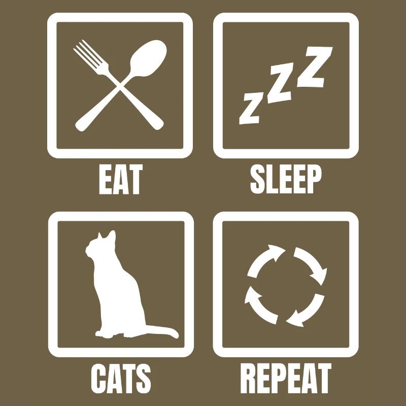 Eat Sleep Cats Repeat