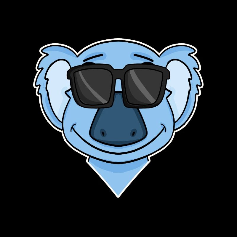 Koala avec des lunettes