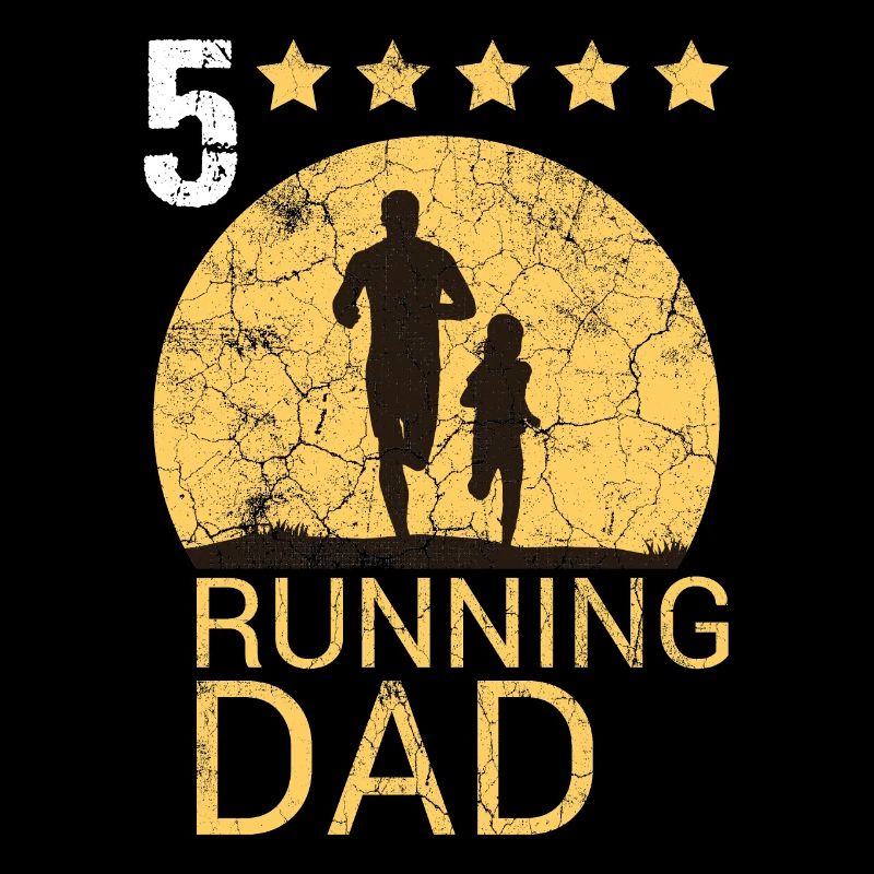 Running Dad Läufer Dad Trail Running