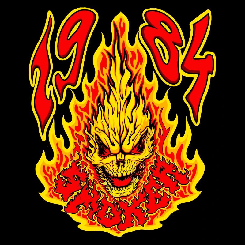Smoker fire monster, 84' tees
