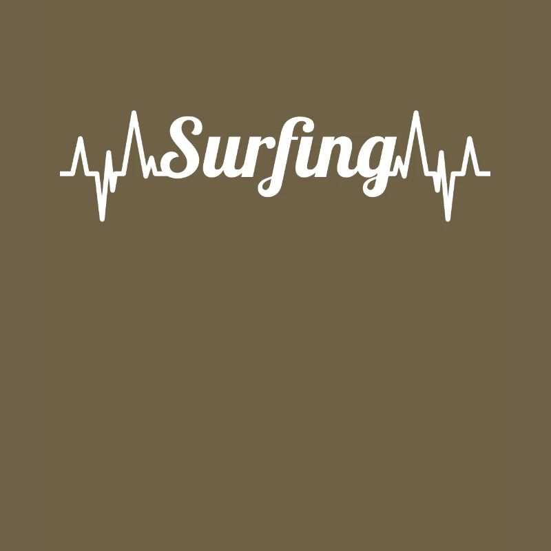 Fréquence du pouls du surf