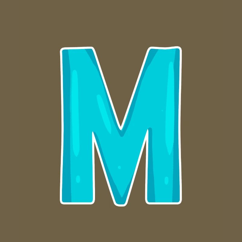 Lettre M Lettre initiale